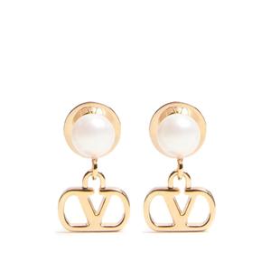 Серьги VLogo Signature с жемчугом