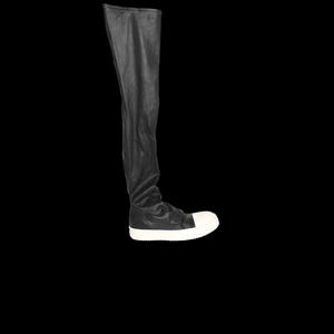 Кроссовки Rick Owens Wmns Lido Knee-High Stocking Sneaks 'Black Milk'