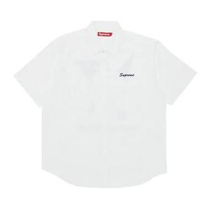 Овершоты Supreme AOI Eyes Short-Sleeve Work Shirt 'White'