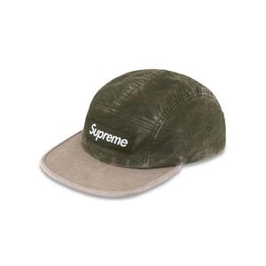 Кепки Supreme 2-Tone Moleskin Camp Cap 'Темно-оливковый'