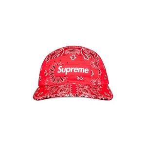 Кепки Supreme Bandana Camp Cap 'Red'
