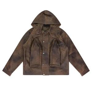 Кожаные куртки Who Decides War Classic Leather Jacket 'Green'