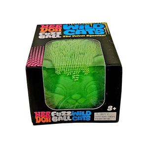 Игрушки и наборы игр NeeDoh Fuzz Ball Wild Cats Squishy Fidget Toy 'Green'