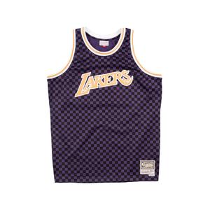 Клетчатый топ Los Angeles Lakers из коллаборации с NBA