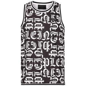Топ Gothic Plein из джерси