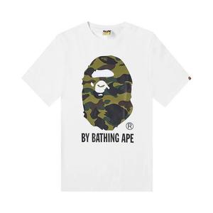 Футболки BAPE 1st Camo By Bathing Ape Tee 'White/Green'