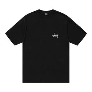 Футболки Stussy Fallen Angel Pigment Dyed Tee 'Black'