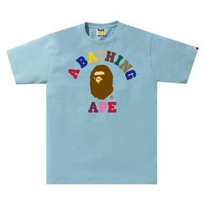 Футболки BAPE Colors College Tee 'Sax'