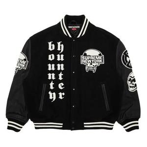 Варсити-куртки Supreme x Bounty Hunter Varsity Jacket 'Black'