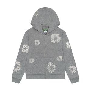 Худи Swarovski Wreath Grey на молнии