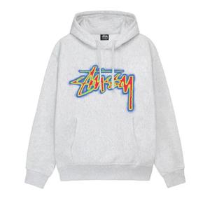 Худи Stussy Thermal Stock Hoodie «Ash Heather»