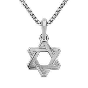 Серебряная подвеска Deco Star of David (24 мм)