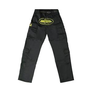 Карго-штаны Corteiz Yella Guerillaz Cargos «Black/Yellow»