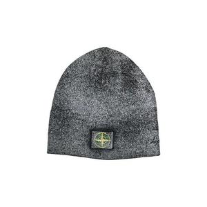 Бини Supreme x Stone Island Reflective Beanie 'Black'