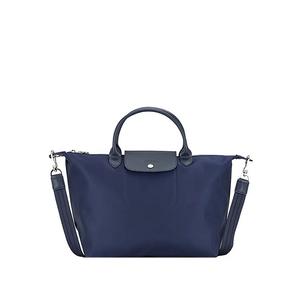 Le Pliage Neo средняя сумка с верхней ручкой - темно-синяя