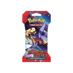Коллекционные карточки Pokémon Scarlet & Violet: Destined Rivals Sleeved Booster Pack (Cynthia & Garchomp ex Artwork)