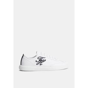 Кожаные кроссовки Logo Lightweight Leather Court Trainers - Th Mainline