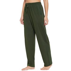 Clovia Chic Basic Пижама оливково-зеленого цвета - с добавлением хлопка