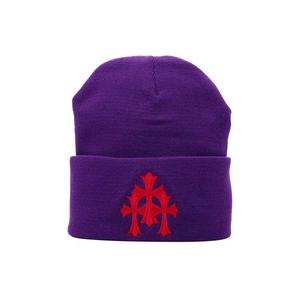 Шапки Chrome Hearts Triple Cross Watch Cap Beanie 'Purple/Red'