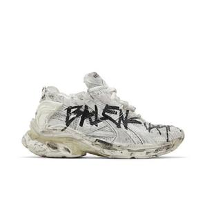 Кроссовки Balenciaga Wmns Runner Sneaker 'Graffiti - White Black'