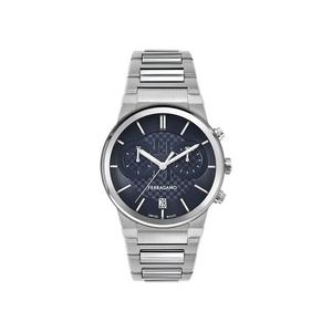 Часы Ferragamo Sapphire Chrono Bracelet Watch 'Stainless Steel'