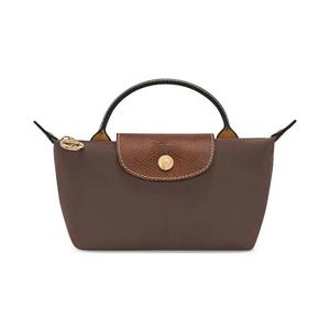 Косметички Longchamp Le Pliage Original Pouch With Handle 'Mocha'