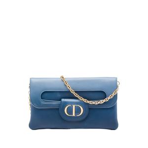 Сумка через плечо DiorDouble Chain Bag среднего размера (2021 год)