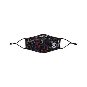 Маски BAPE Neon Camo Mask 'Black'
