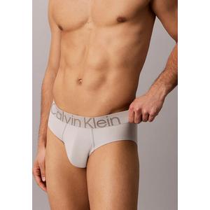 Металлические трусы-слипы из микрофибры с начесом - Calvin Klein Underwear