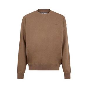Свитшоты Off-White Stretch Cotton Crewneck 'Camel'