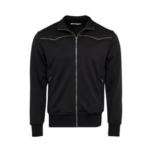 Трековые куртки Palm Angels Monogram Stud Track Jacket 'Черный/Серебристый'