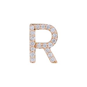 Серьга-гвоздик Alinka ID из розового золота с бриллиантами