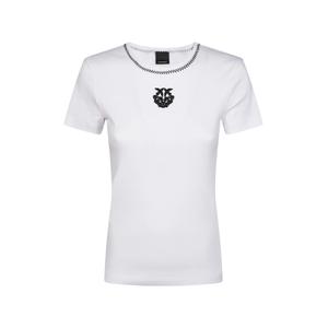 Футболка в рубчик с вышивкой Love Birds