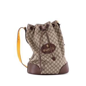 Большой рюкзак Neo Vintage Drawstring Bucket GG Coated Canvas