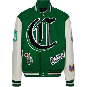 Бомбер Boston Celtics в стиле колор-блок