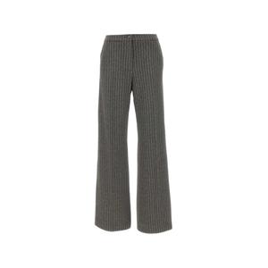 Брюки палаццо в полоску