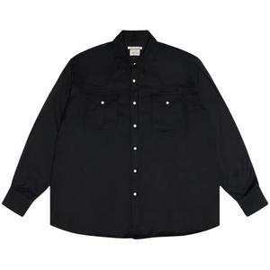 Рубашки Stussy x Our Legacy Work Shop Ranch Shirt 'Black High Twist Twill'