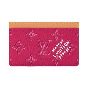 Картхолдер Louis Vuitton Card Holder 'Pondicherry Pink Monogram Canvas'