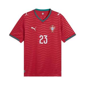 Джерси Puma Portugal 2026 Home Player Jersey Ronaldo Version 'Club Red/Green Lagoon'
