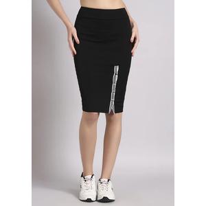 Женская спортивная юбка-карандаш Sporty Vibe Workwear черного цвета