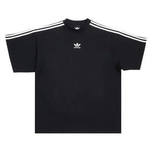 Топы Balenciaga x adidas T-Shirt 'Чёрный'