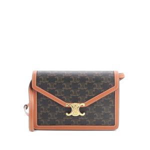 Сумка через плечо Enveloppe Wallet on Strap с узором Triomphe