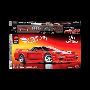 Фигурки Mattel Brick Shop Hot Wheels 90 Acura NSX Building Set
