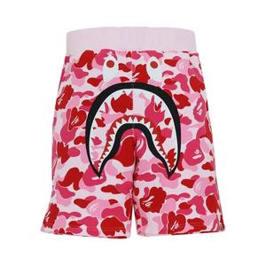 BAPE Big ABC Camo Shark Sweat Shorts 'Розовый'