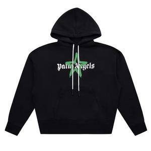 Худи Palm Angels Star Sprayed Hoodie 'Black'