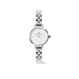 Женские часы Petite Mini Arch 3-Link бело-серебристые из нержавеющей стали DW официальные подлинные оригинальные