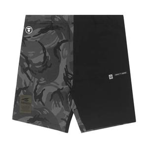 AAPE камуфляжные тканые шорты 'Black/Multi'