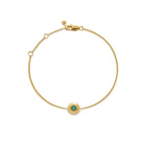 Позолоченный браслет May Birthstone