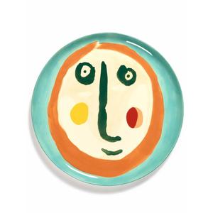 Тарелка Feast Face 2' с абстрактным принтом
