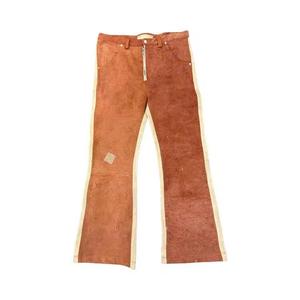 Брюки SEKRIT SAINTS Western Flare Pant 'Красный/Белый'